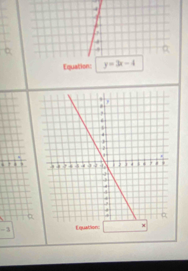 Equation:
6 9
-3 Equation: