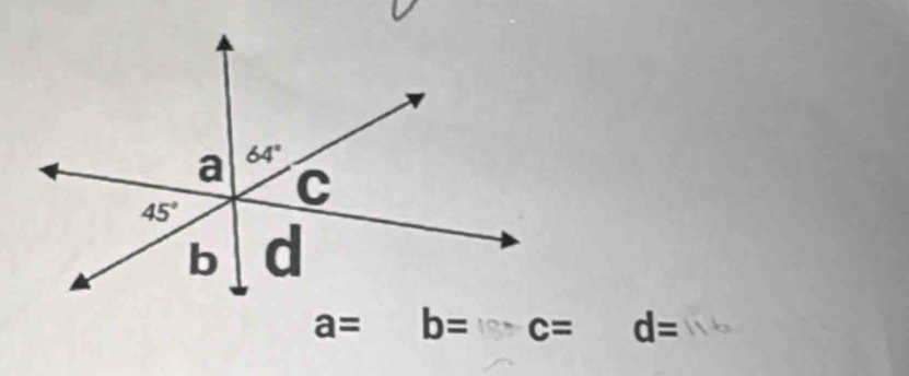 a= b=10 c= d=