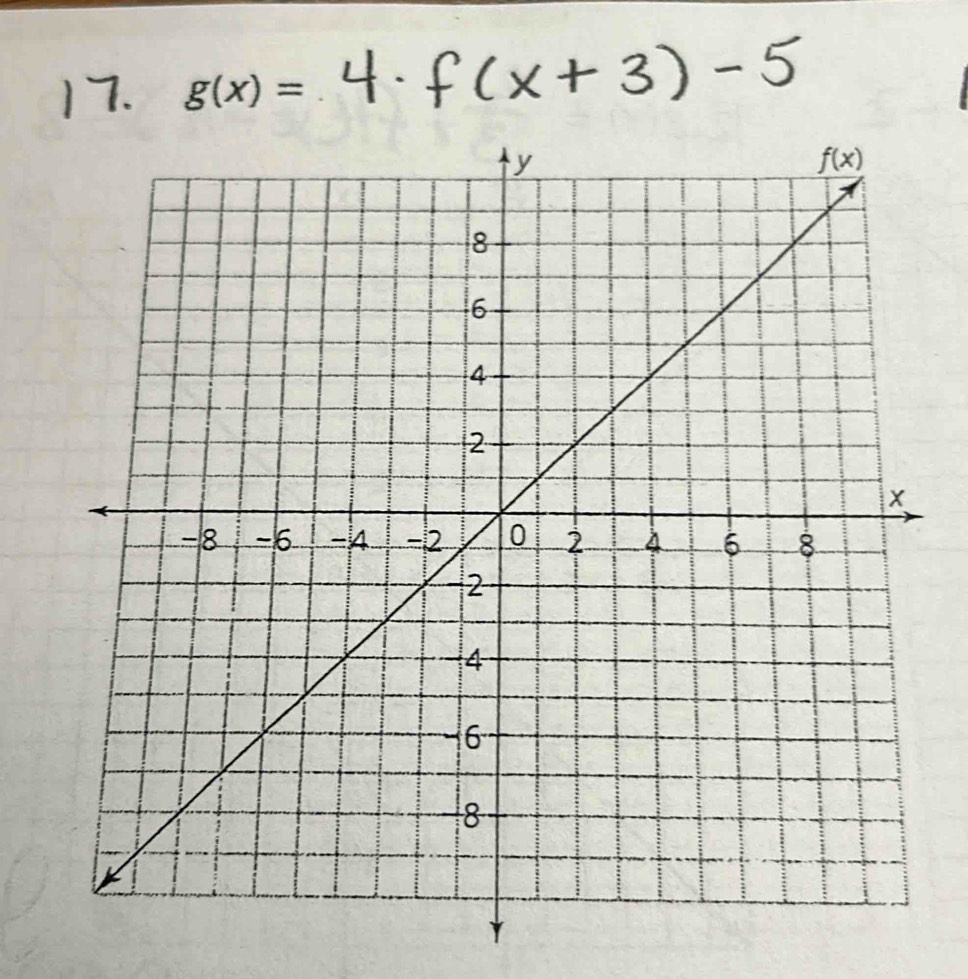 ) 7. g(x)=