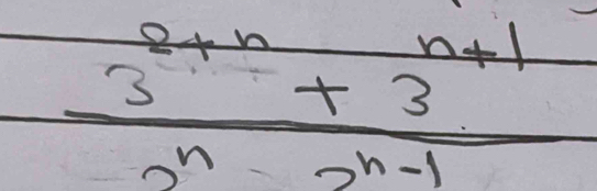  (3^(2+n)+3^(n+1))/2^n-1 