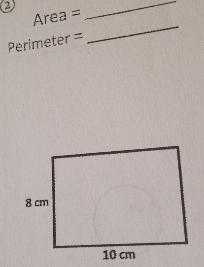 2
Area =
_
Perimeter =
_