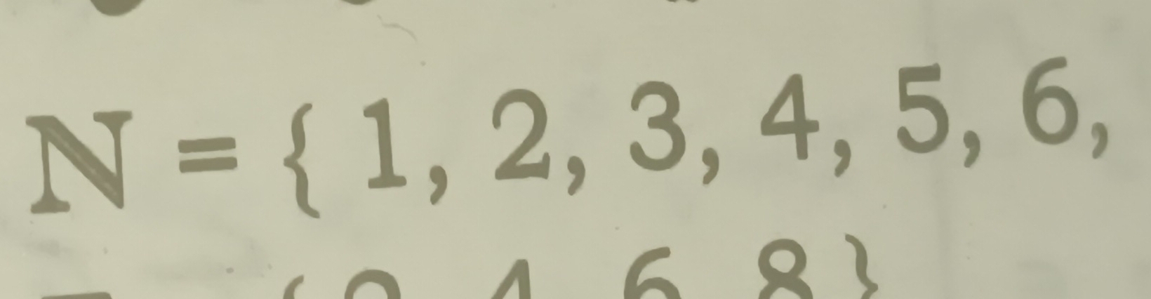 N= 1,2,3,4,5,6, 
C