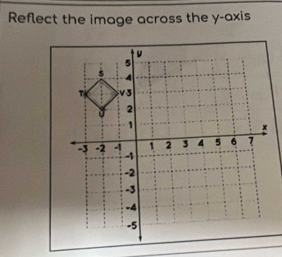 Reflect the image across the y-axis