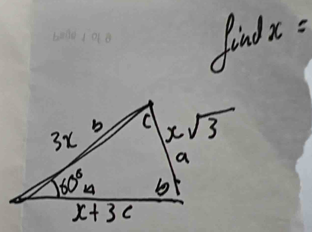 badl 1 01 8
find x=