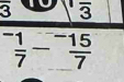 2 frac 3^(-frac 1)7-^- 15/7 