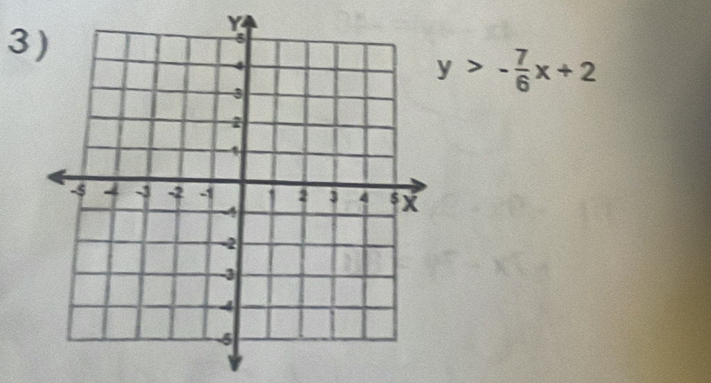 3
y>- 7/6 x+2