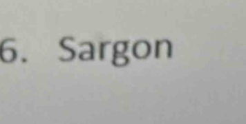 Sargon