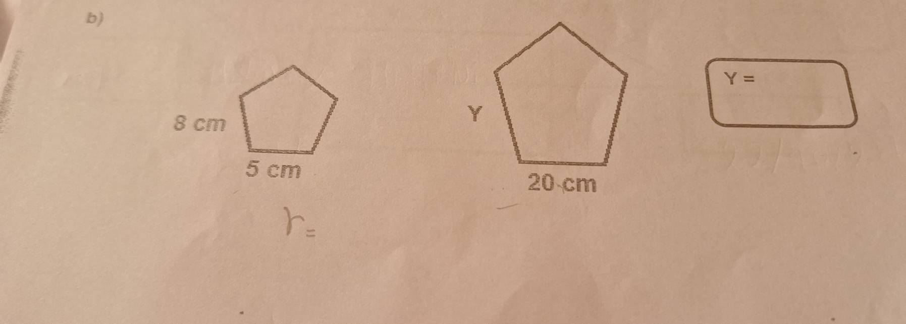 Y=