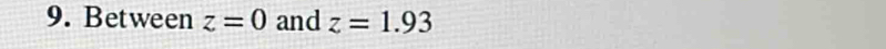 Between z=0 and z=1.93