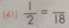 [41]  1/2 =frac 18