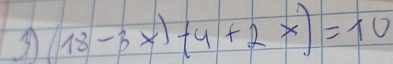 (18-3x)(4+2x)=10