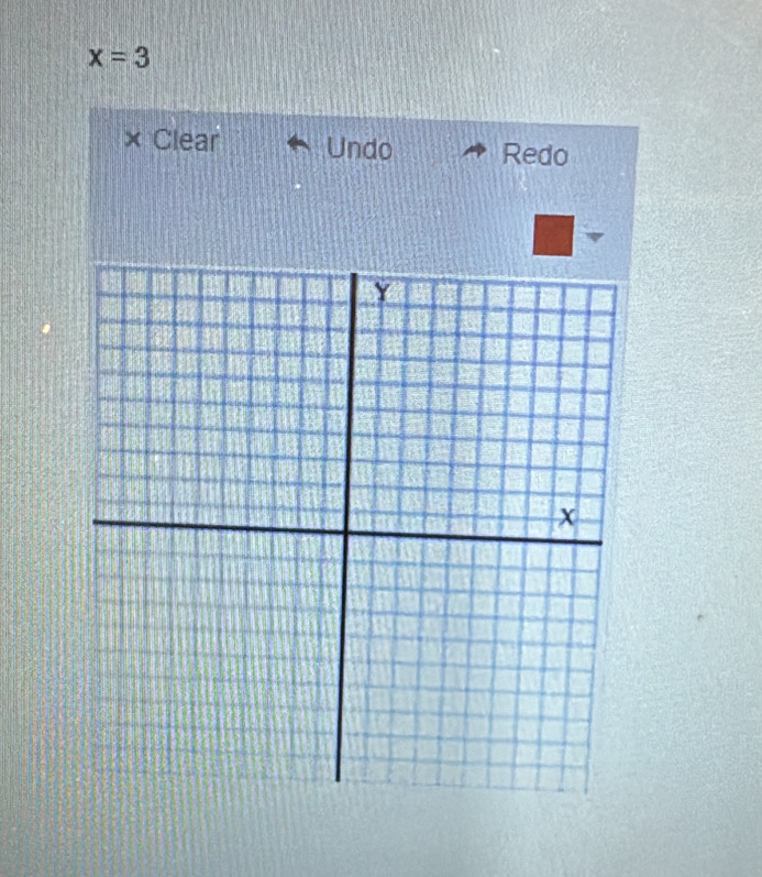 x=3
× Clear Undo Redo