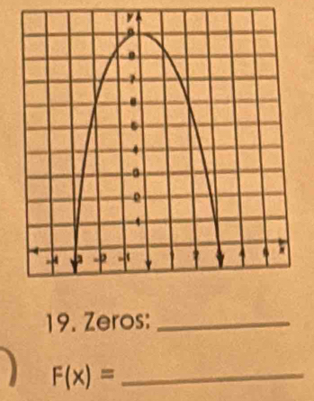 Zeros:_ 
_ F(x)=