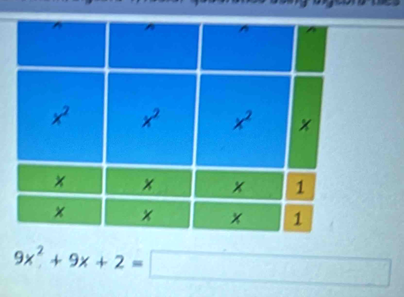 9x^2+9x+2=□