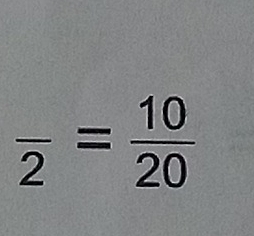 frac 2= 10/20 