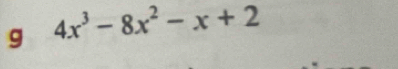 4x^3-8x^2-x+2