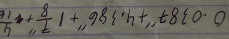  1/h + 8/t 1+,989· h+,t8 0· 0