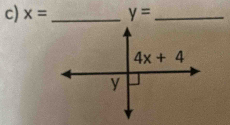 x= _ y= _