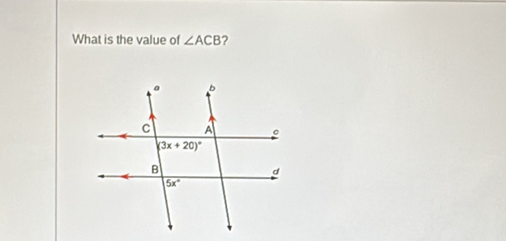 What is the value of ∠ ACB ?