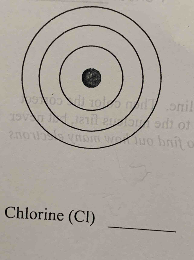 Chlorine (Cl)