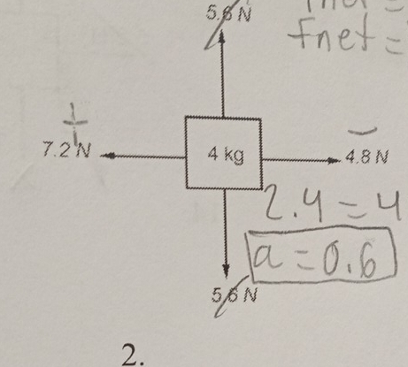 5. 6 N
2.