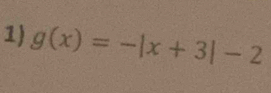 g(x)=-|x+3|-2