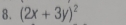 (2x+3y)^2