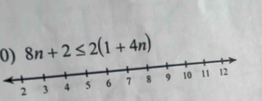 8n+2≤ 2(1+4n)