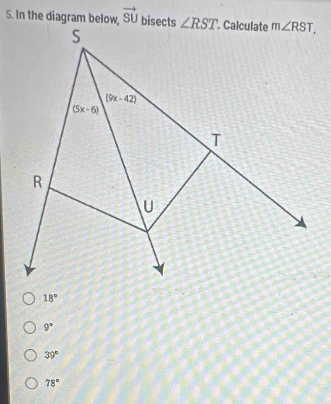 vector SU
18°
9°
39°
78°