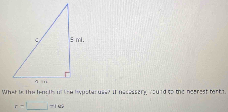 c=□ miles