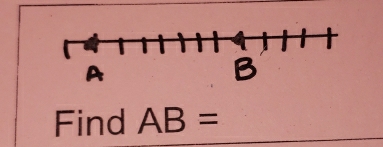 Find AB=