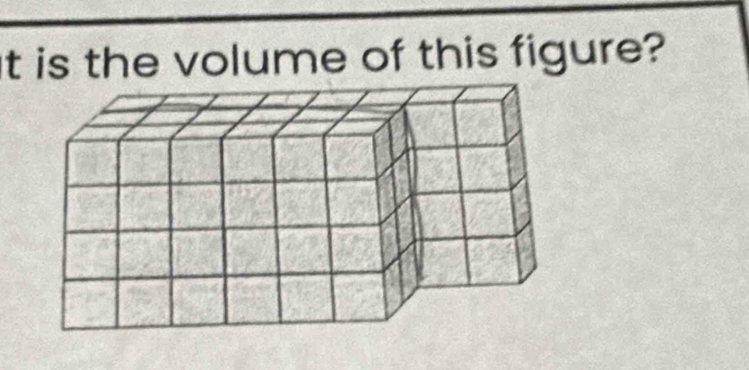 It is the volume of this figure?