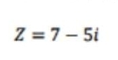 Z=7-5i