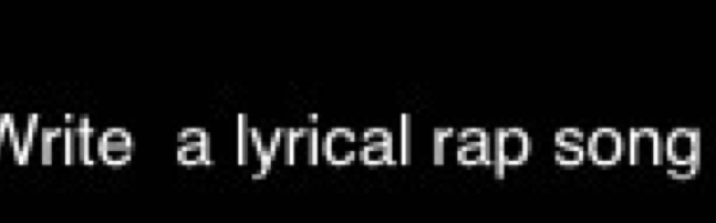 Write a lyrical rap song