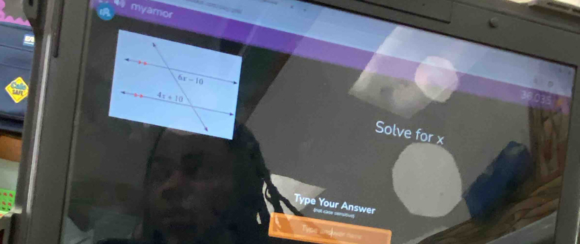 myamor
Solve for x
Type Your Answer