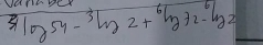 3log 54-3log 2+6log 72-6log 2