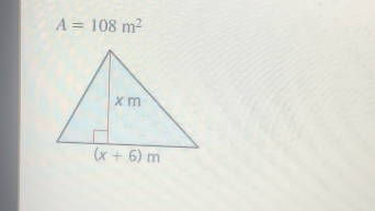 A=108m^2