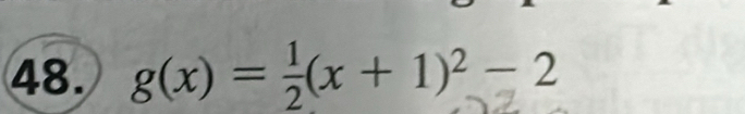 g(x) = f(x + 1)² - 2