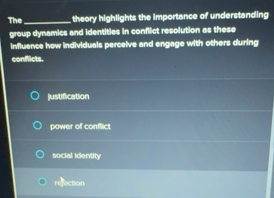 Solved: The_ theory highlights the importance of understanding group ...