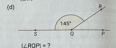 |∠ ROP|= ?