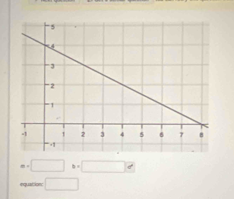 m=□ b=□ cm
equation: □