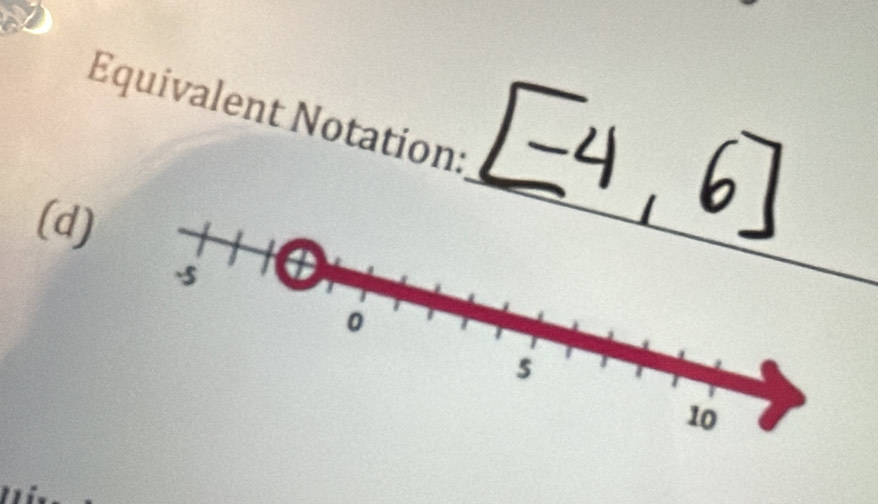 Equivalent Notation: 
(d)