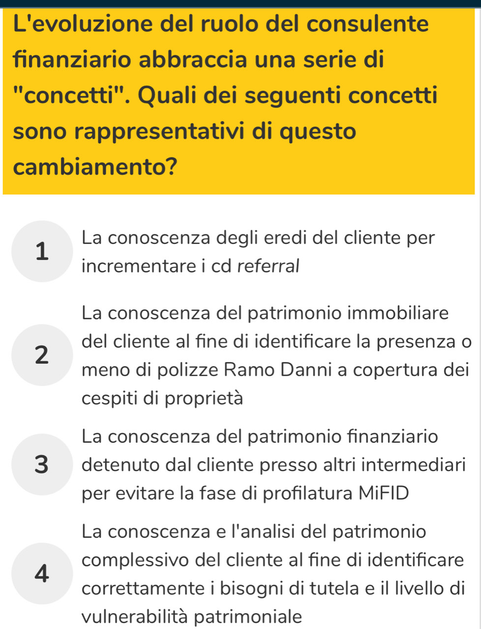 Risolto:L'evoluzione del ruolo del consulente finanziario abbraccia una  serie di \, image size:978x1277