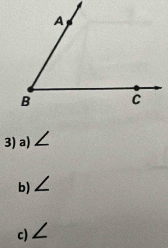 3)a) ∠
b) ∠
x=10
c) /