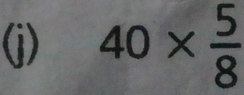 40*  5/8 