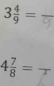 3ई= σ
4 7/8 =frac 2