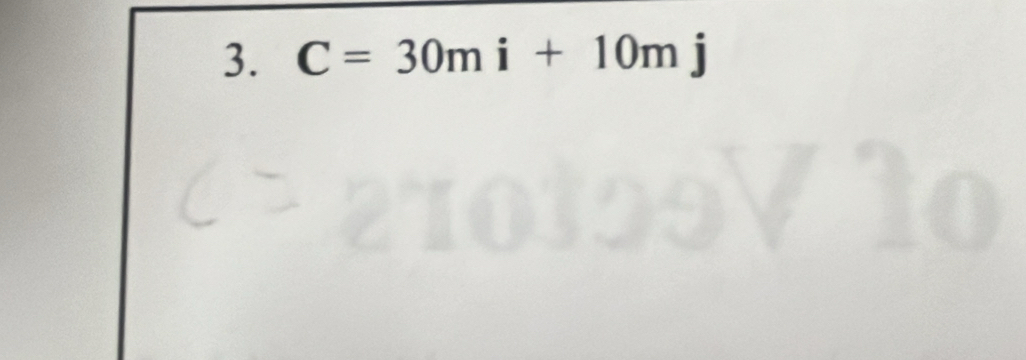 C=30mi+10mj