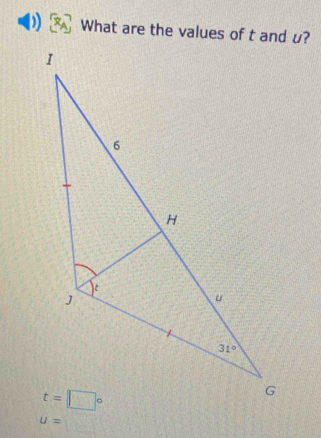 What are the values of t and u?
U= 1+x=