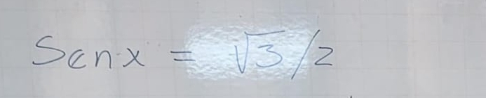 Scnx=sqrt(3)/2